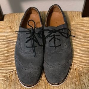 Polo Ralph Lauren Jamford Ash Grey Suede Men Shoes